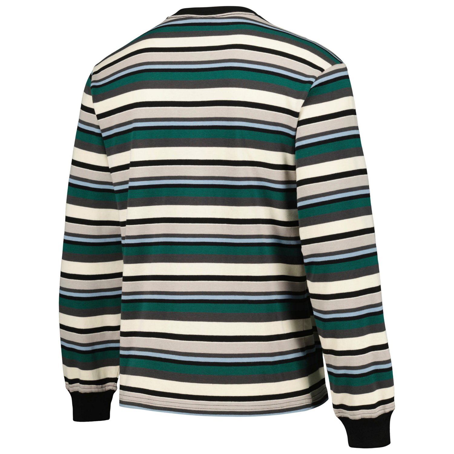 PLEASURES Green Atlanta Braves Ballpark Long Sleeve T-Shirt - view number 3