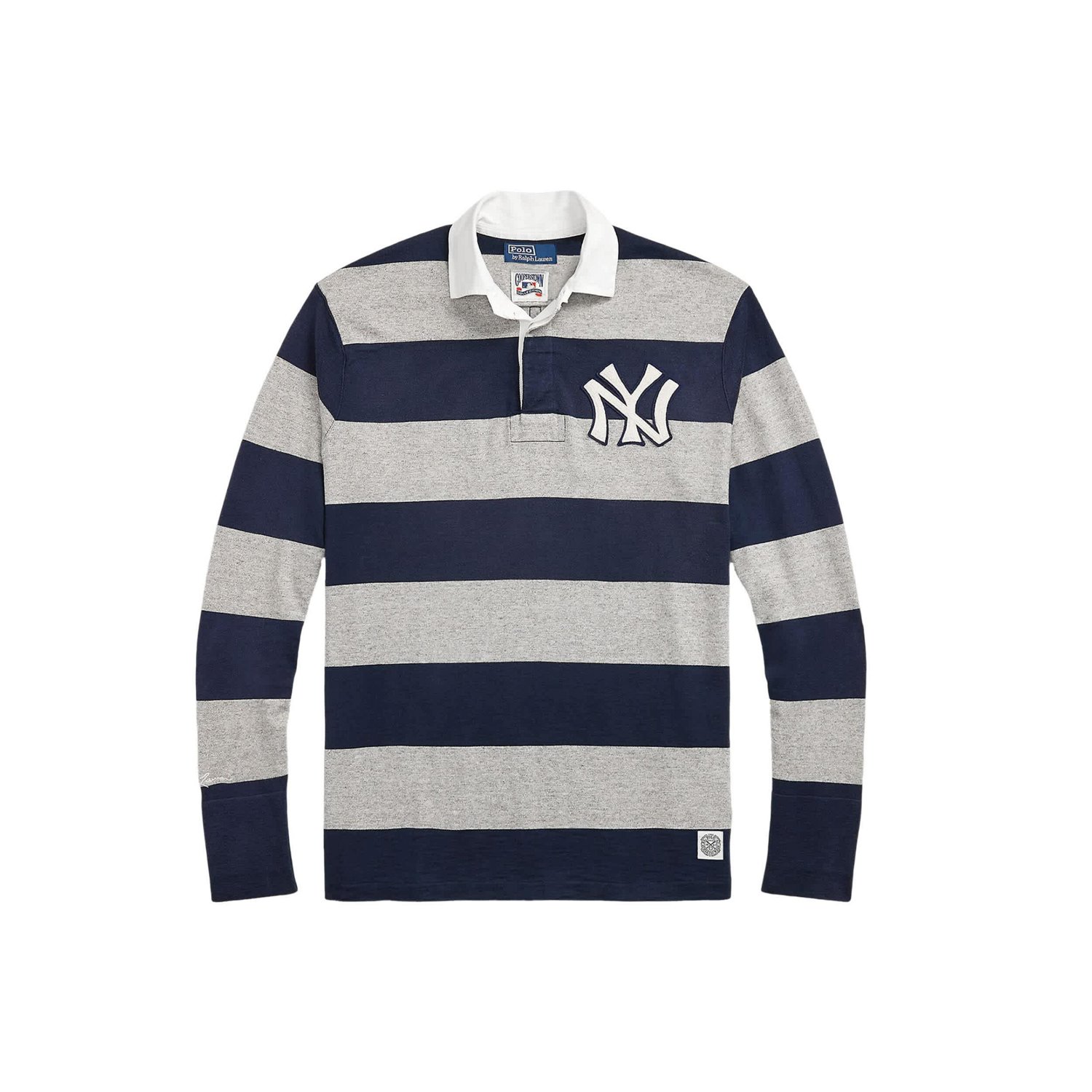 Polo Ralph Lauren Heather Gray New York Yankees Long Sleeve