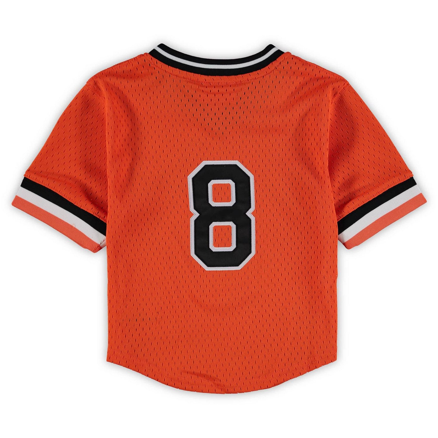 Preschool  Mitchell  Ness Cal Ripken Jr Baltimore Orioles Cooperstown Collection Mesh Batting Practice Jersey - view number 3
