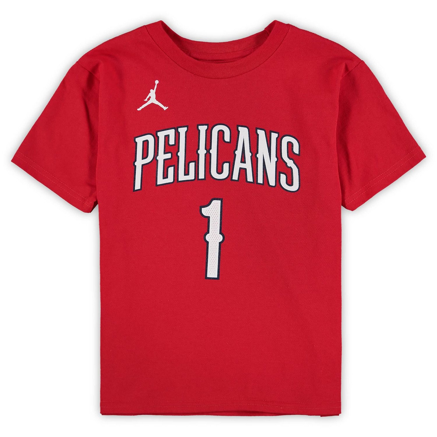 Preschool Jordan Brand Zion Williamson New Orleans Pelicans Statement Edition Name  Number T-Shirt                               - view number 2