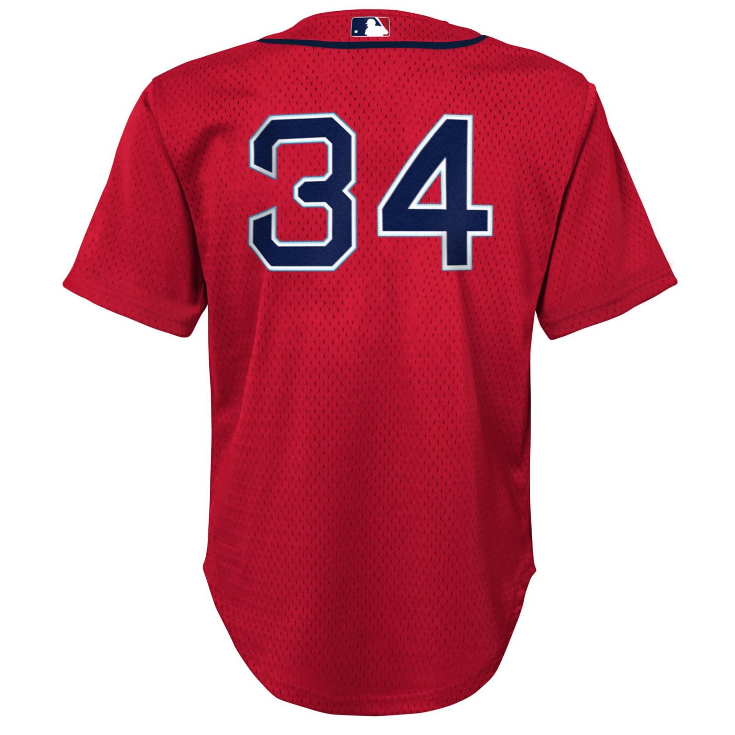 Preschool Mitchell  Ness David Ortiz Boston Sox Cooperstown Collection Mesh Batting Practice Jersey