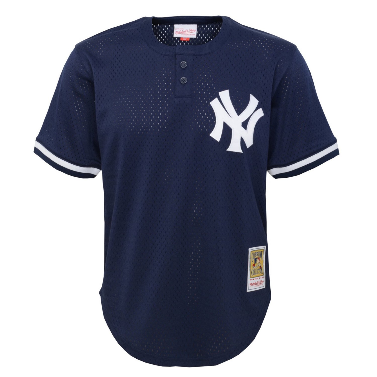 Preschool Mitchell  Ness Derek Jeter New York Yankees Cooperstown Collection Mesh Batting Practice Jersey - view number 2