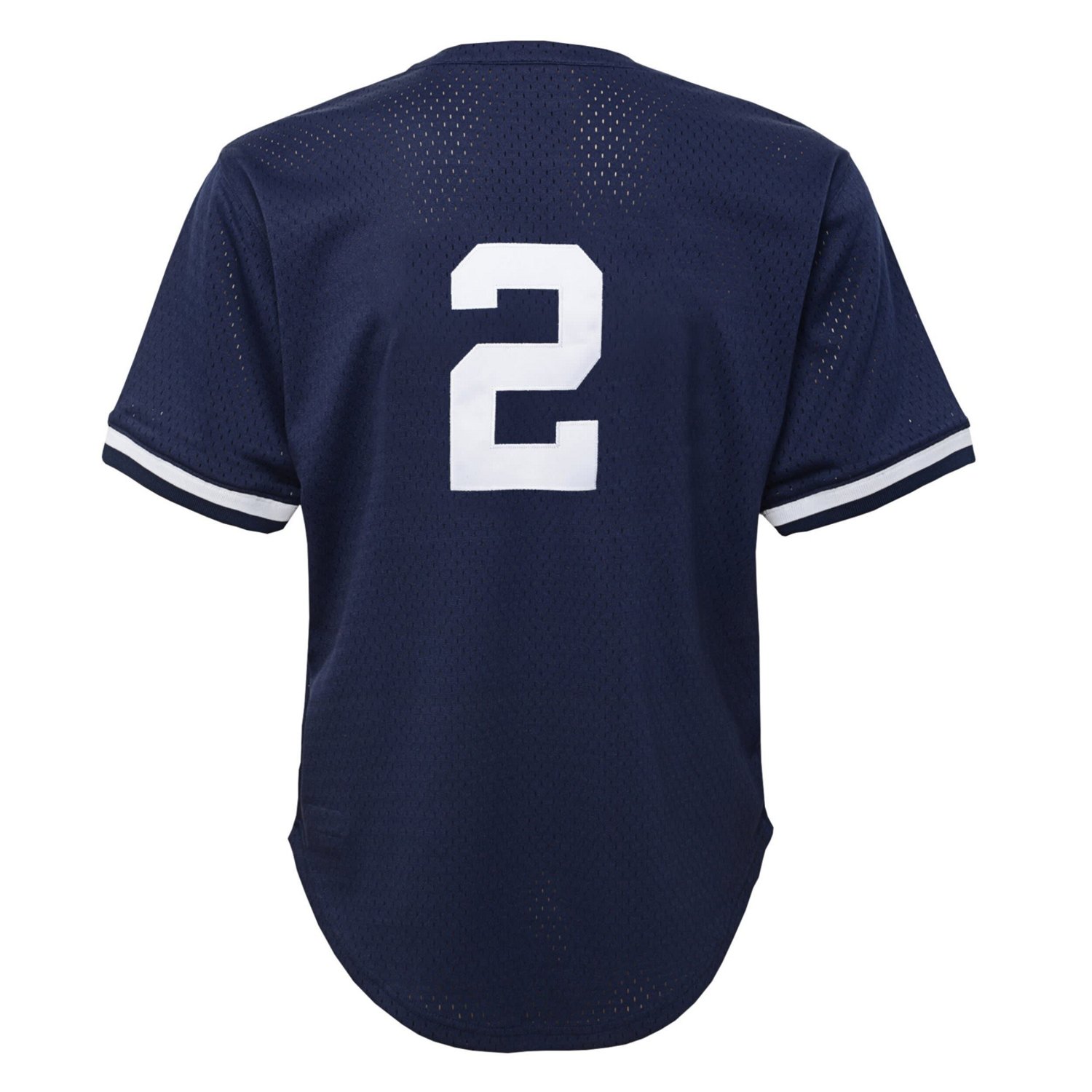 Preschool Mitchell  Ness Derek Jeter New York Yankees Cooperstown Collection Mesh Batting Practice Jersey - view number 3
