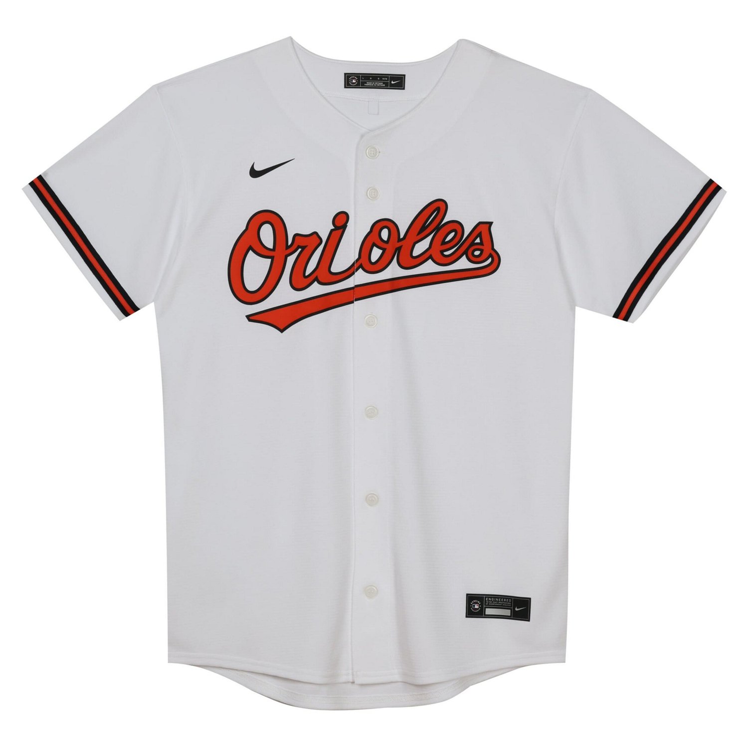 Preschool Nike Adley Rutschman Baltimore Orioles Home Replica Player Jersey - view number 2