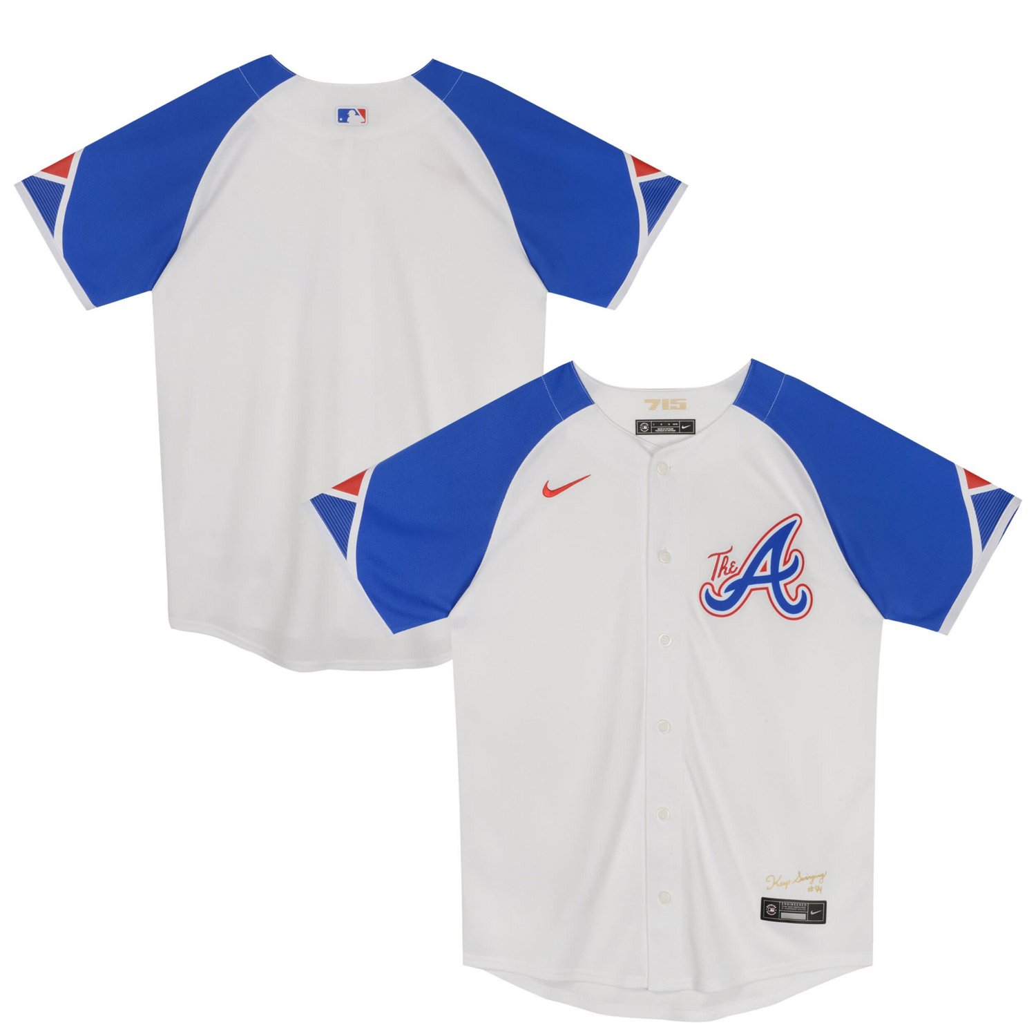 Preschool Nike Atlanta Braves City Connect Jersey - view number 1