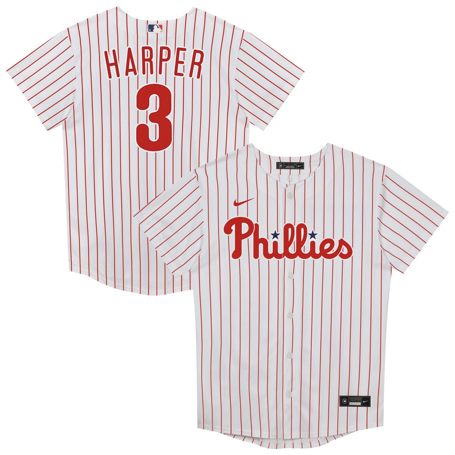 Preschool Nike Bryce Harper Philadelphia Phillies Home Replica Player Jersey