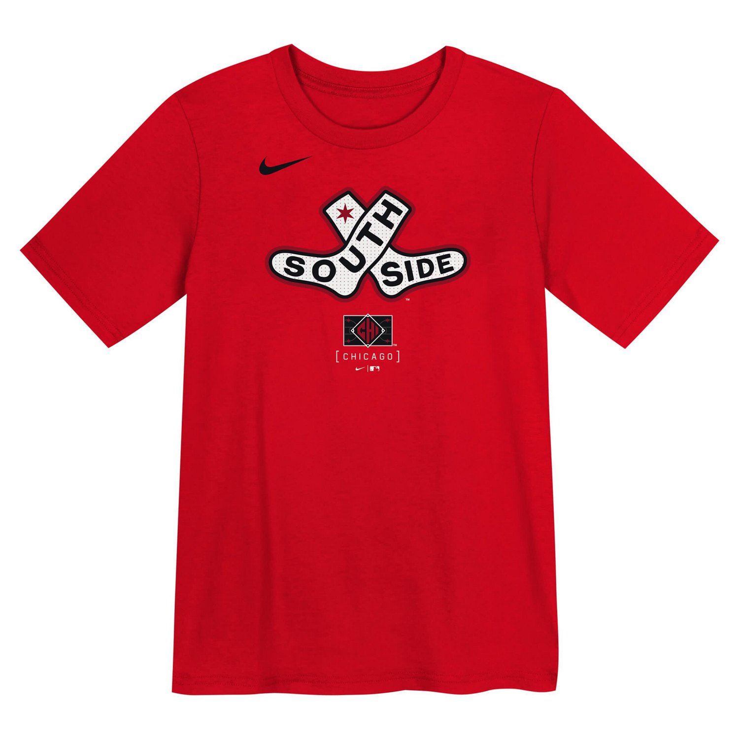 Preschool Nike Chicago White Sox 2025 City Connect Logo T-Shirt
