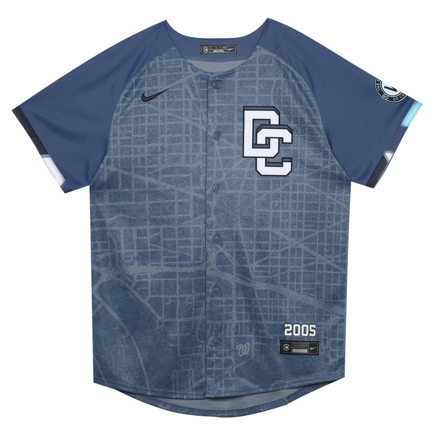 Preschool Nike CJ Abrams Washington Nationals City Connect 2025 Limited Jersey                                                   - view number 2