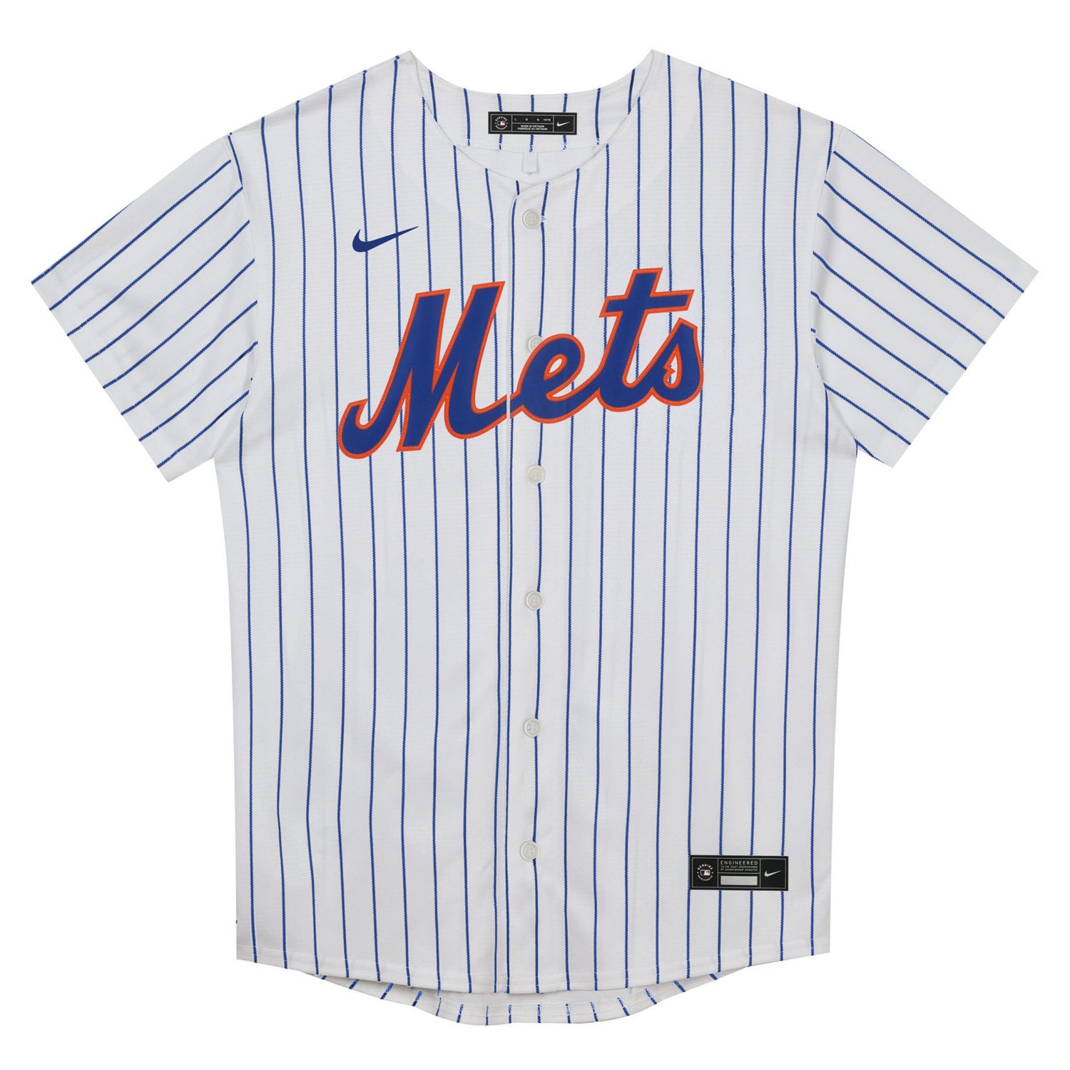 Preschool Nike Francisco Lindor New York Mets Home Replica Player Jersey - view number 2