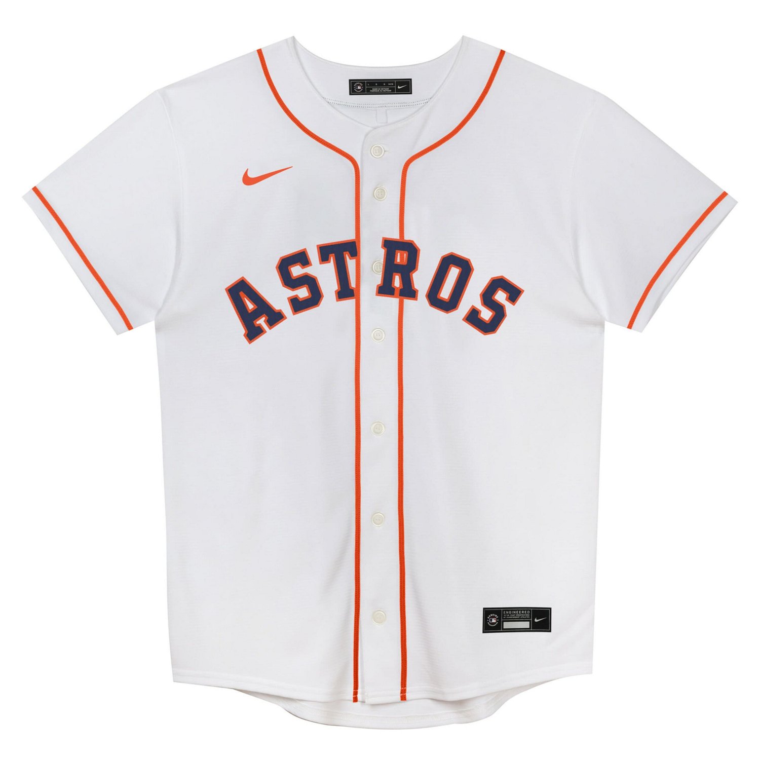 Preschool Nike Jose Altuve Houston Astros Home Replica 20 Player Jersey                                                          - view number 2