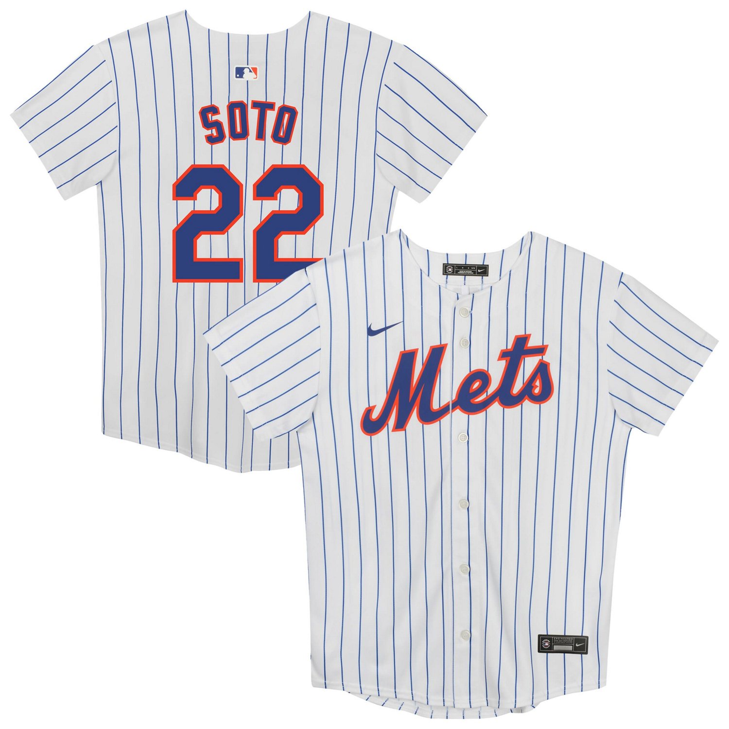 Preschool Nike Juan Soto New York Mets Home Game Jersey