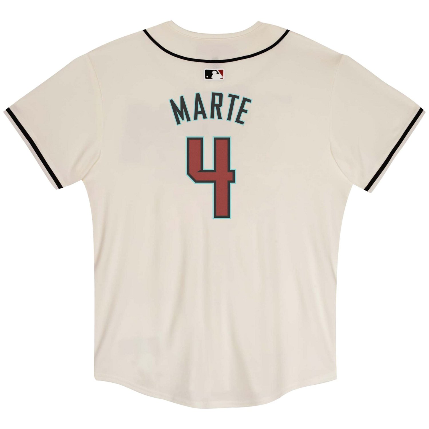 Preschool Nike Ketel Marte Arizona Diamondbacks Home Game Jersey - view number 3