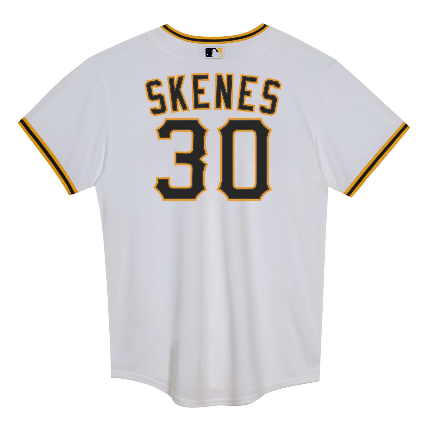 Preschool Nike Paul Skenes Pittsburgh Pirates Home Replica Player Jersey - view number 3