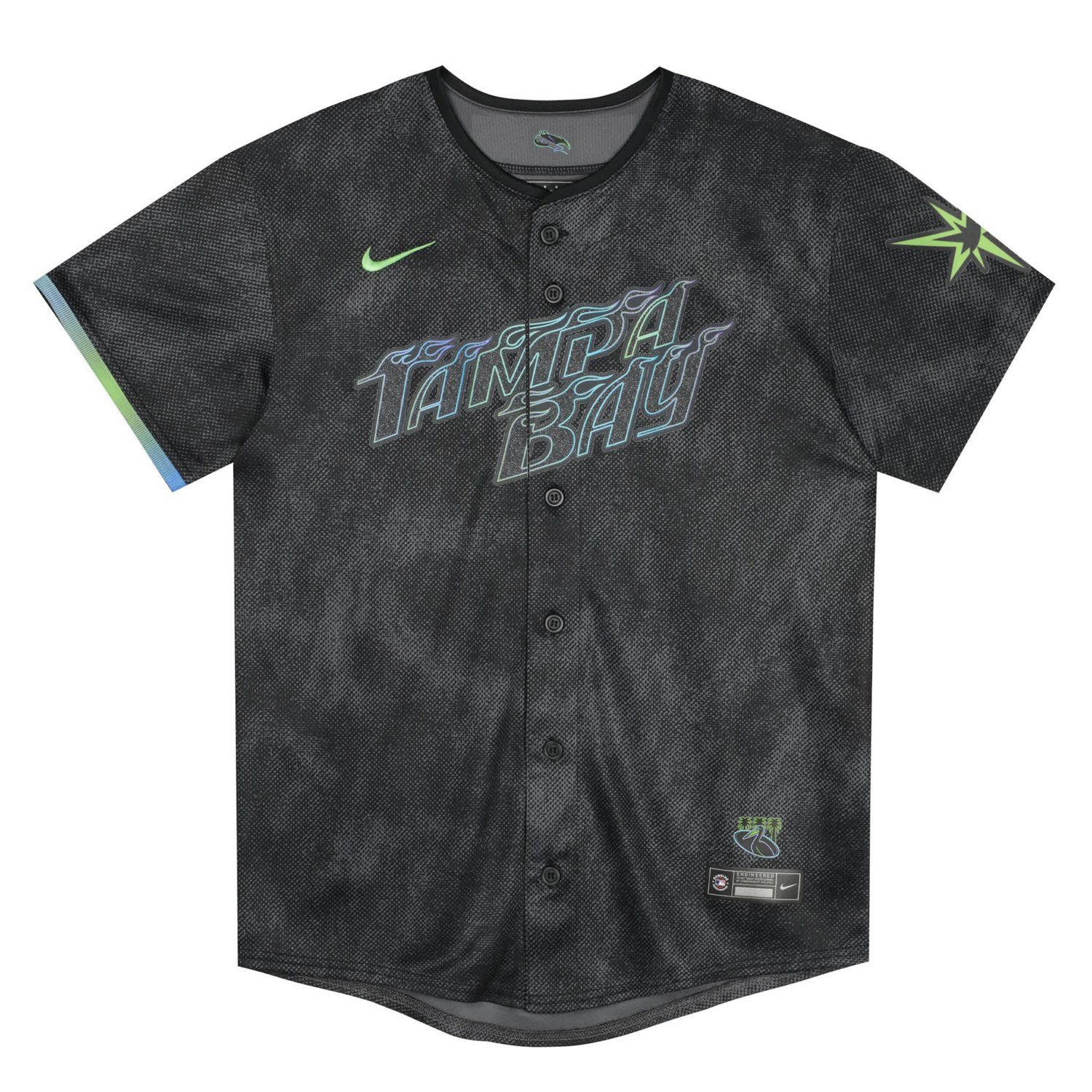 Preschool Nike Tampa Bay Rays City Connect Jersey - view number 2