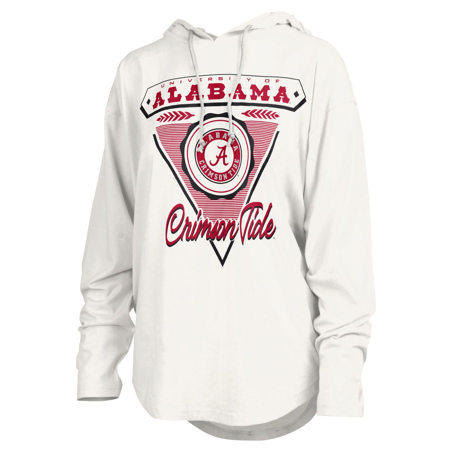 Pressbox Alabama Crimson Tide San Bruno Hoodie Long Sleeve T-Shirt - view number 2