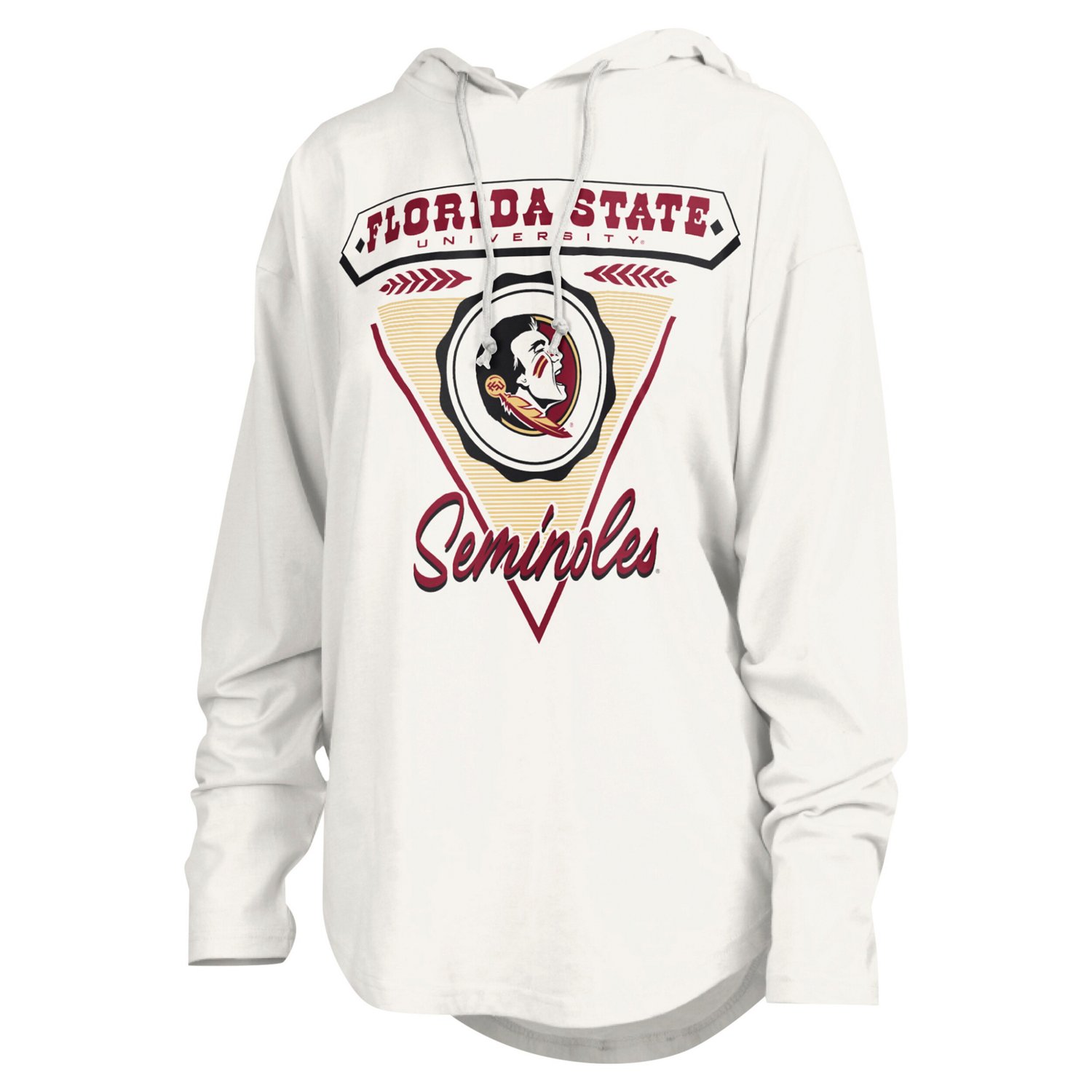 Pressbox Florida State Seminoles San Bruno Hoodie Long Sleeve T-Shirt - view number 2