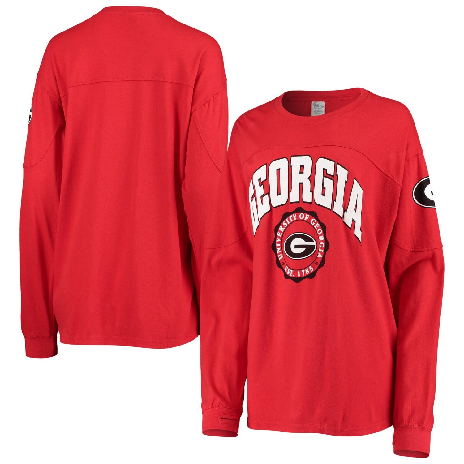Pressbox Georgia Bulldogs Edith Long Sleeve T-Shirt - view number 1
