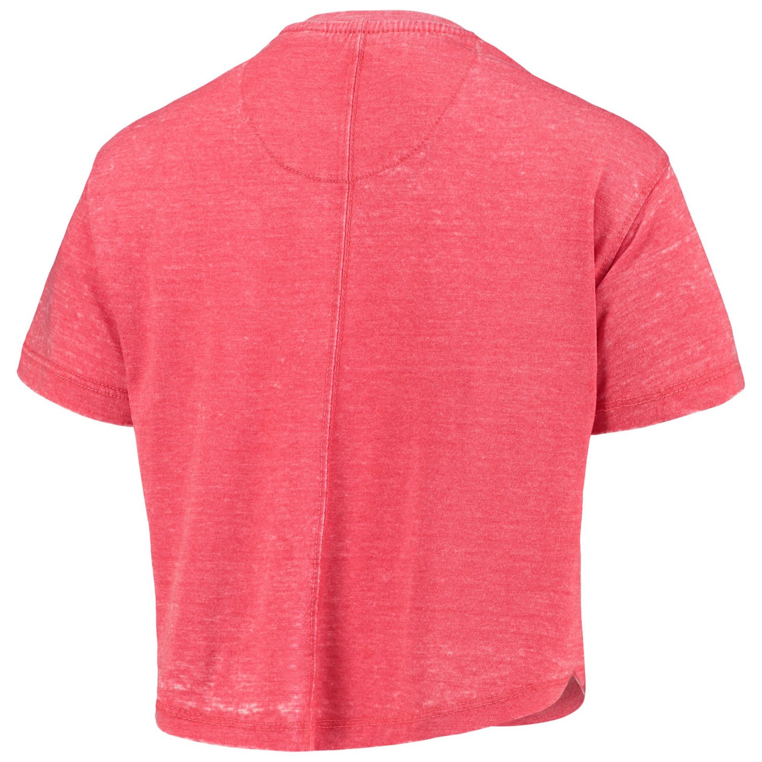 Pressbox Georgia Bulldogs Edith Vintage Burnout Crop T-Shirt - view number 3