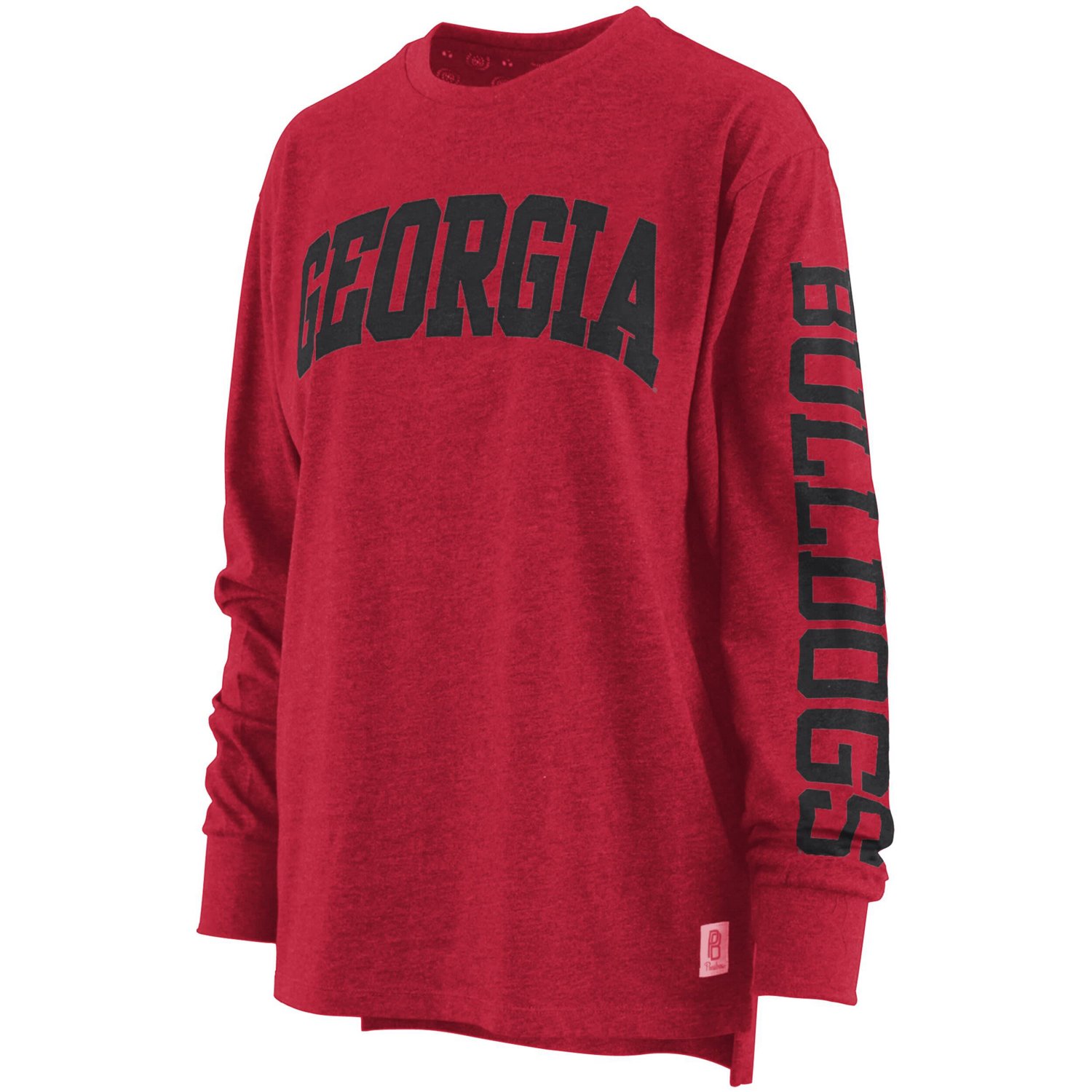 Pressbox Georgia Bulldogs Two-Hit Canyon Long Sleeve T-Shirt - view number 2