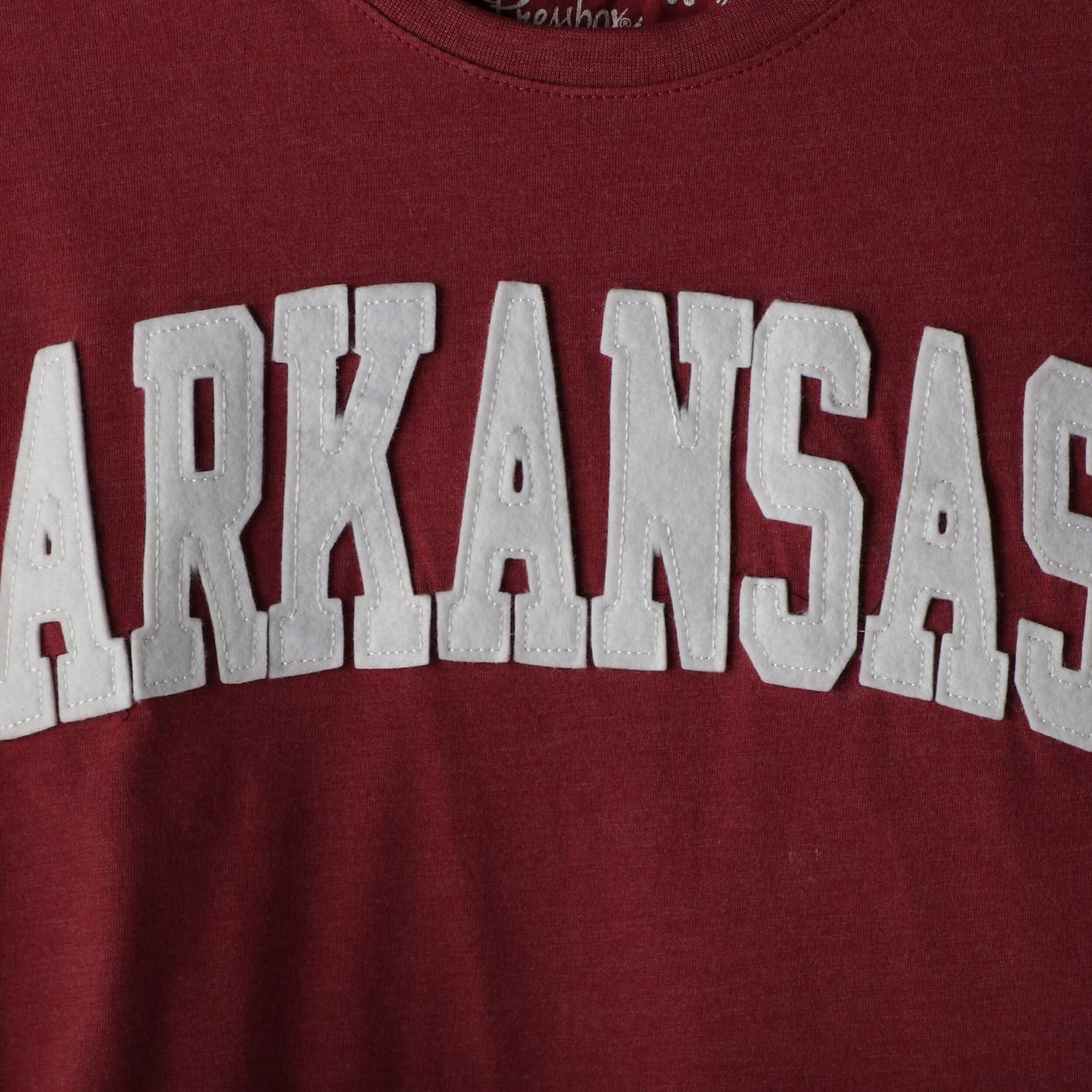 Pressbox Heathered Arkansas Razorbacks Two-Hit Canyon Long Sleeve T-Shirt - view number 4