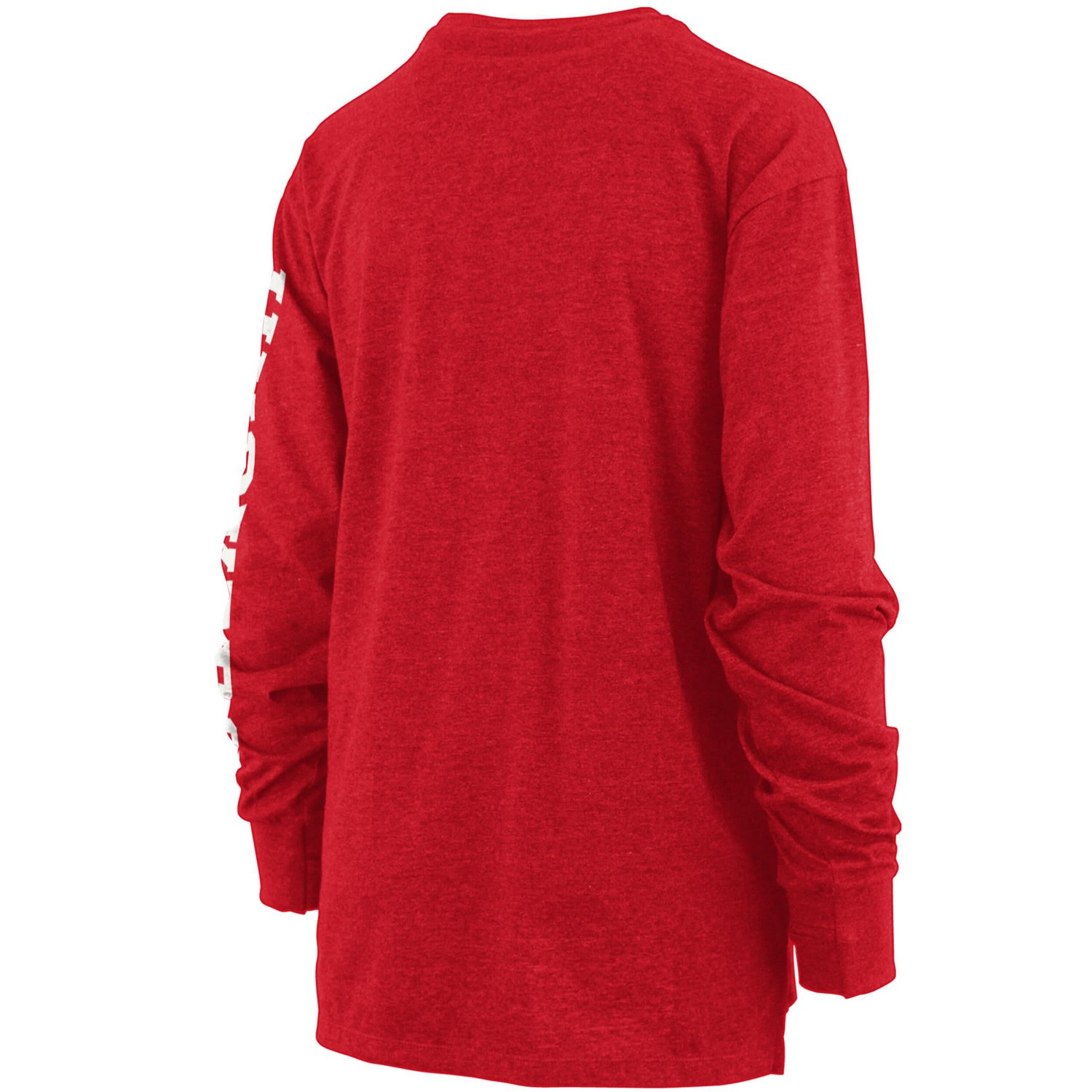 Pressbox Heathered Nebraska Huskers Two-Hit Canyon Long Sleeve T-Shirt - view number 2