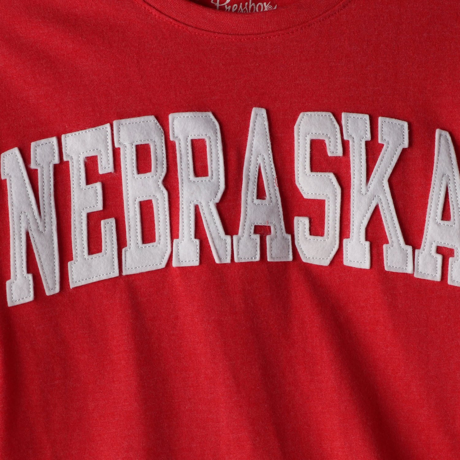 Pressbox Heathered Nebraska Huskers Two-Hit Canyon Long Sleeve T-Shirt - view number 3