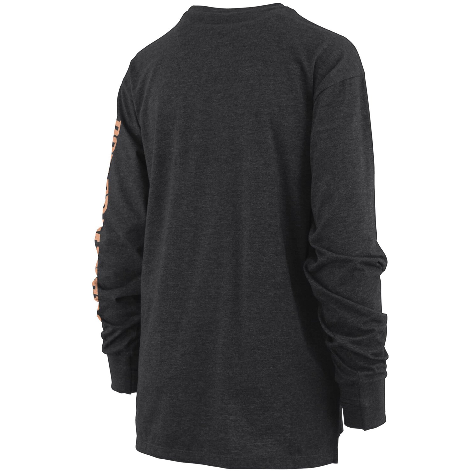 Pressbox Heathered Purdue Boilermakers Two-Hit Canyon Long Sleeve T-Shirt - view number 3