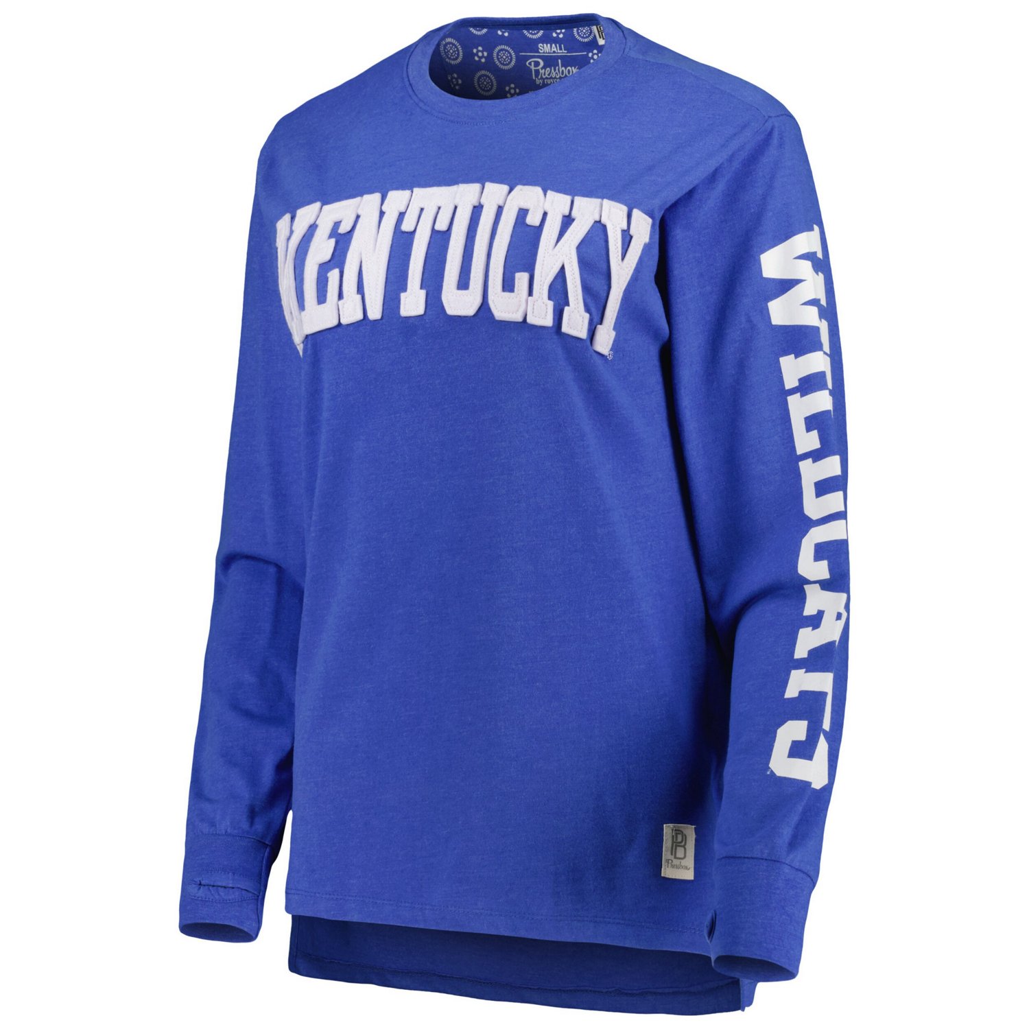 Pressbox Kentucky Wildcats Two-Hit Canyon Long Sleeve T-Shirt - view number 2