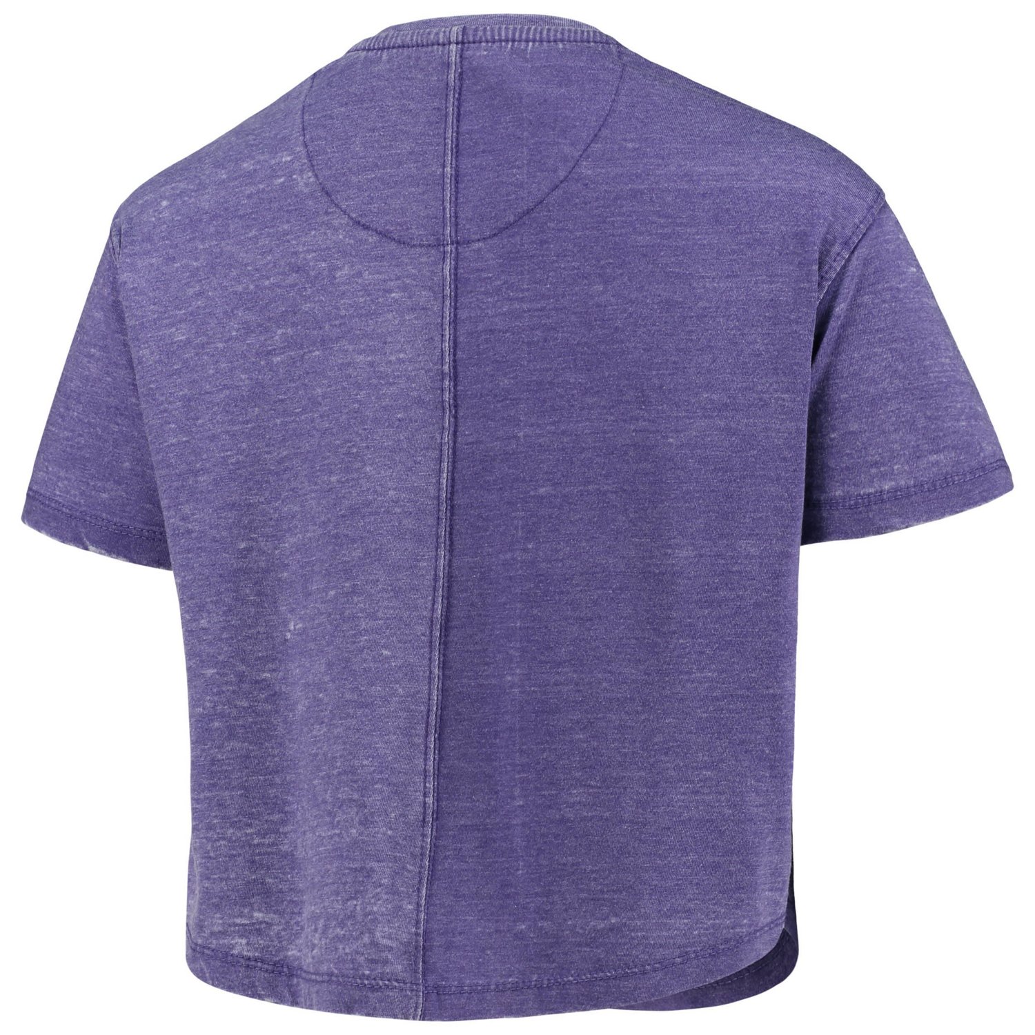 Pressbox LSU Tigers Edith Vintage Burnout Crop T-Shirt - view number 3