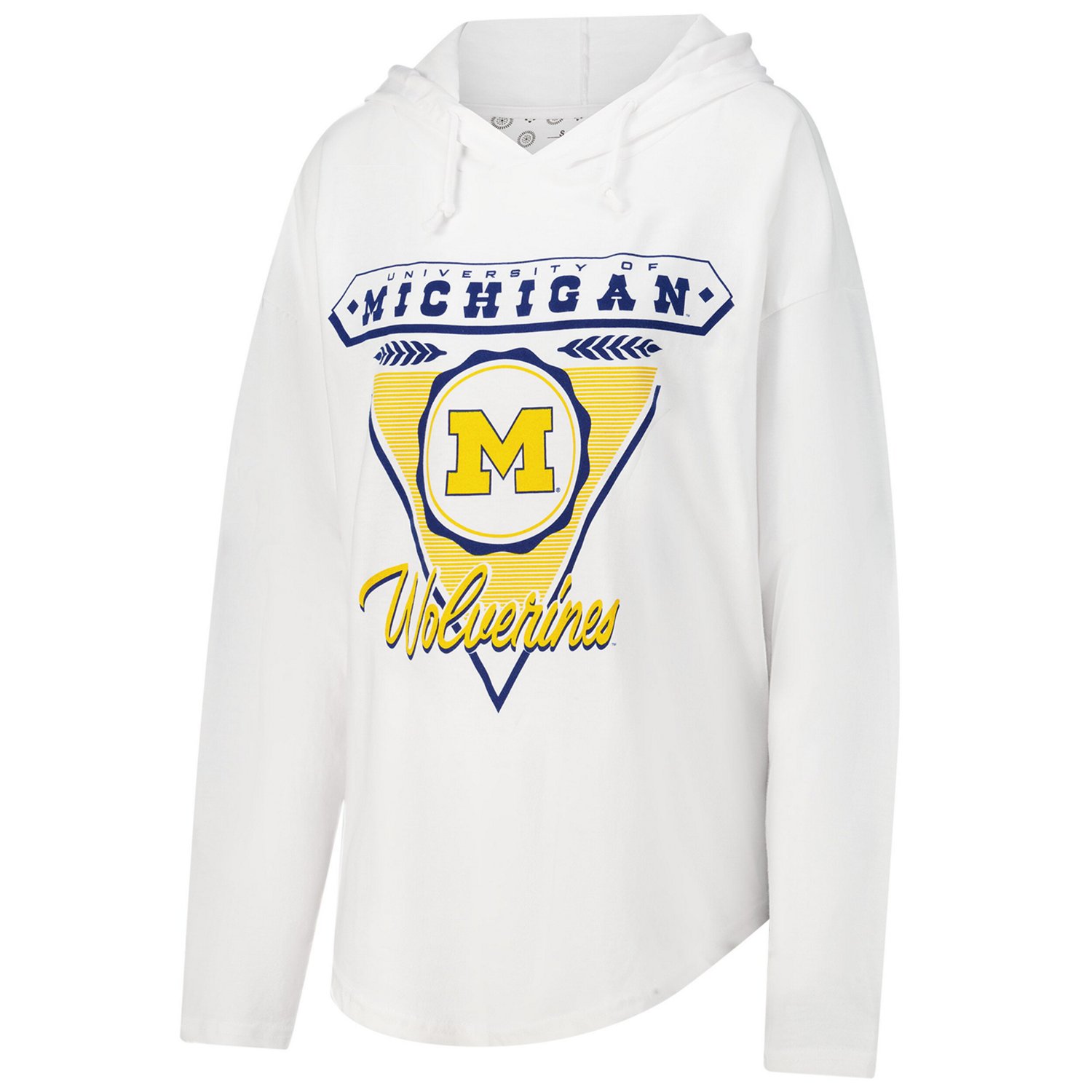 Pressbox Michigan Wolverines San Bruno Hoodie Long Sleeve T-Shirt - view number 2