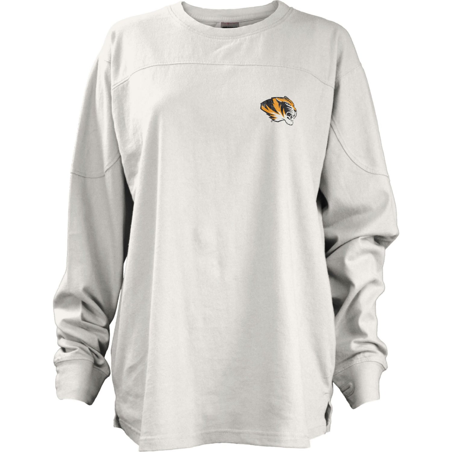 Pressbox Missouri Tigers Pennant Stack Oversized Long Sleeve T-Shirt - view number 2