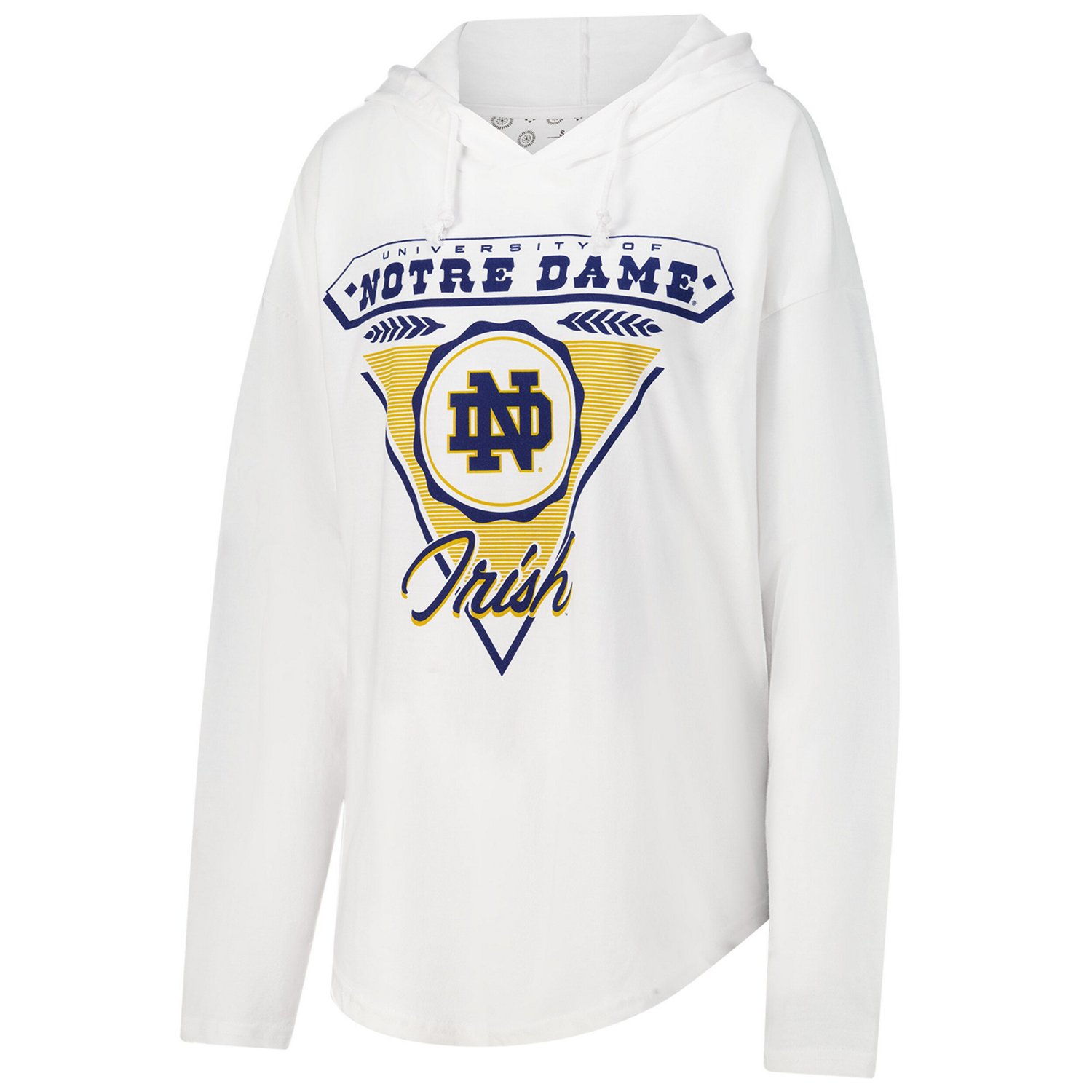 Pressbox Notre Dame Fighting Irish San Bruno Hoodie Long Sleeve T-Shirt - view number 2