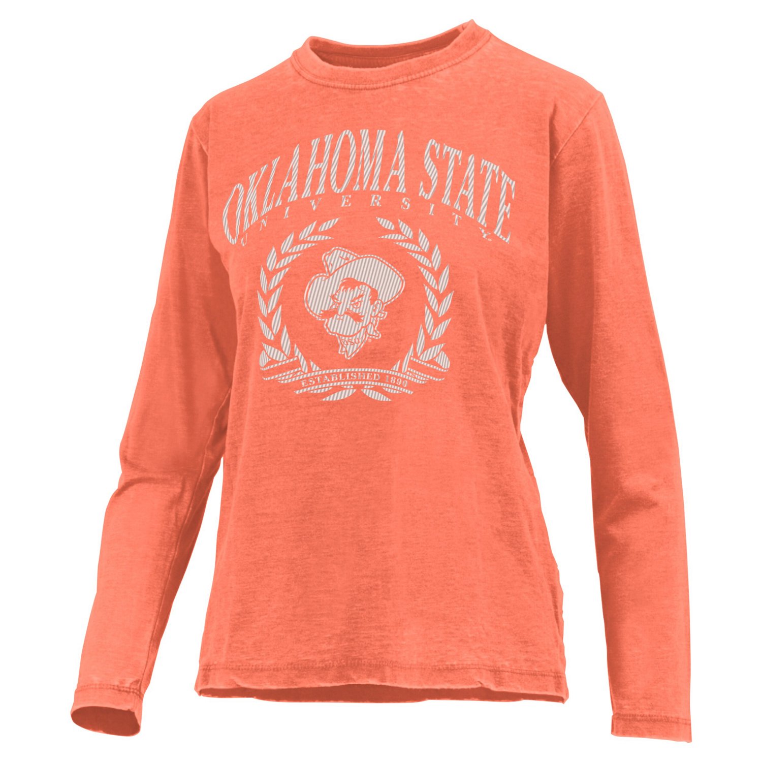 Pressbox Oklahoma State Cowboys Chandler Olive Leaf Arch Long Sleeve T-Shirt - view number 2