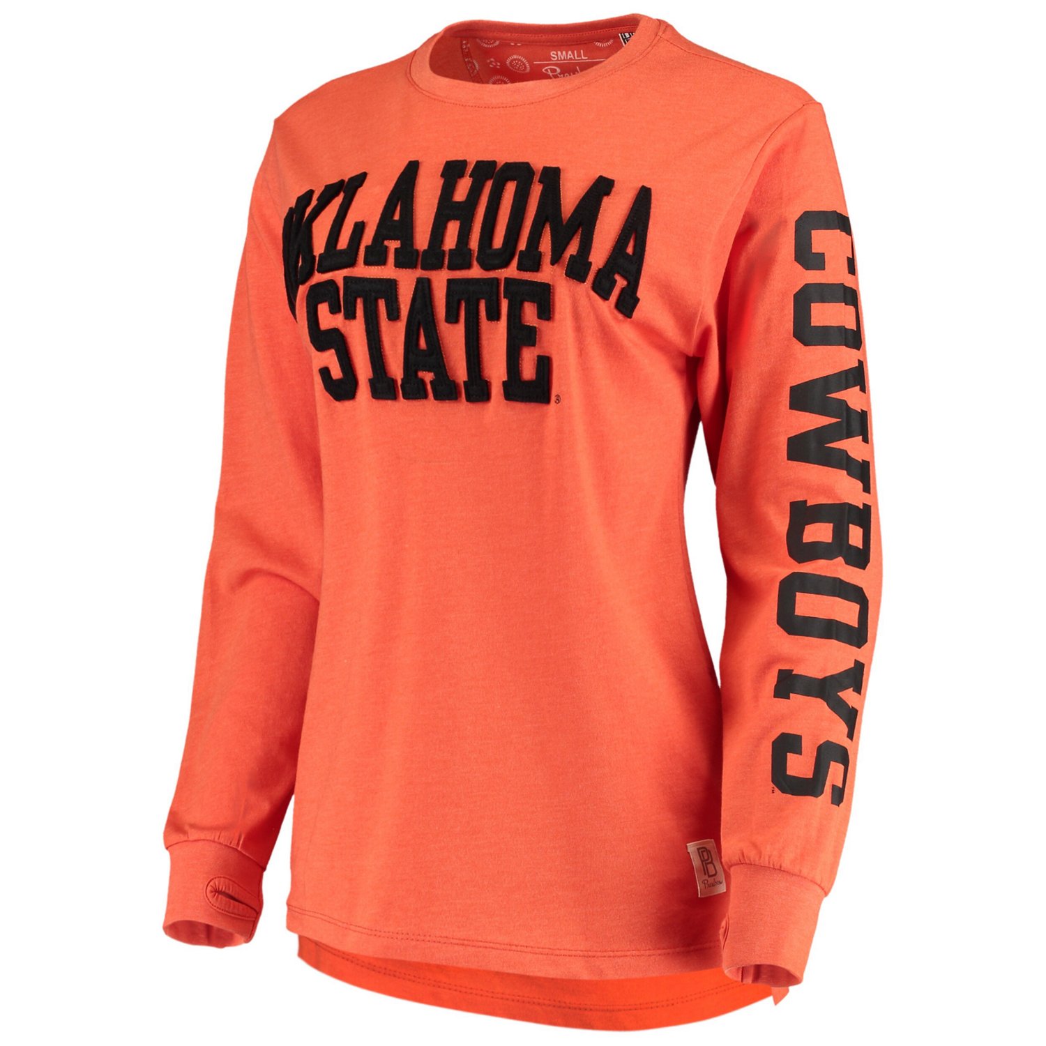 Pressbox Oklahoma State Cowboys Two-Hit Canyon Long Sleeve T-Shirt - view number 2