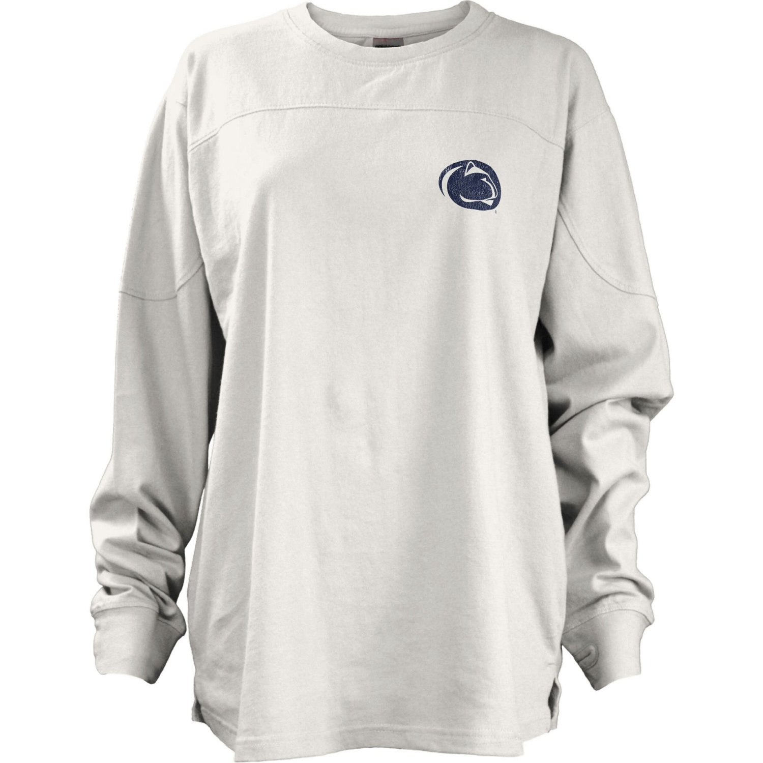 Pressbox Penn State Nittany Lions Pennant Stack Oversized Long Sleeve T-Shirt - view number 2
