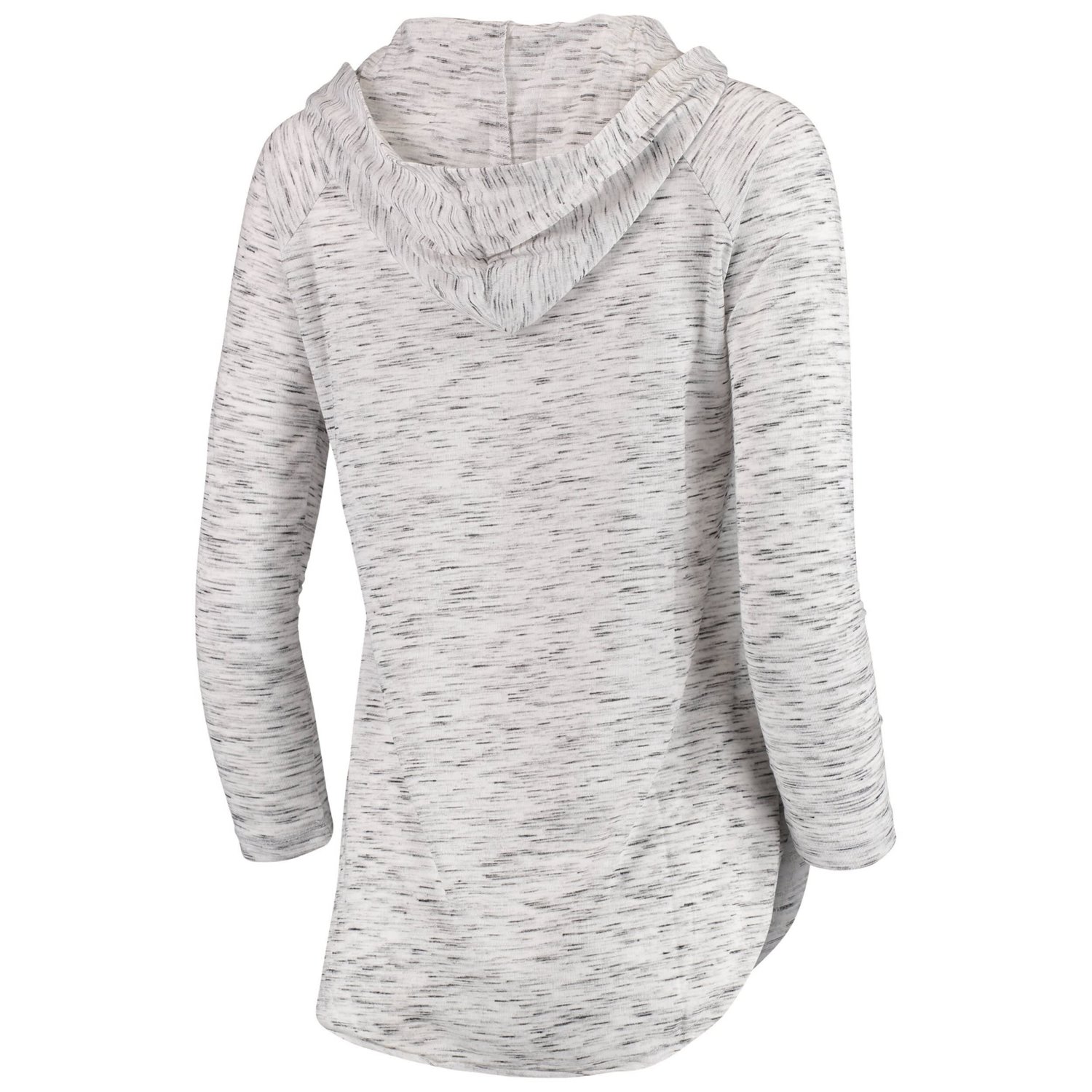 Pressbox Penn State Nittany Lions Space Dye Lace-Up V-Neck Long Sleeve T-Shirt - view number 3