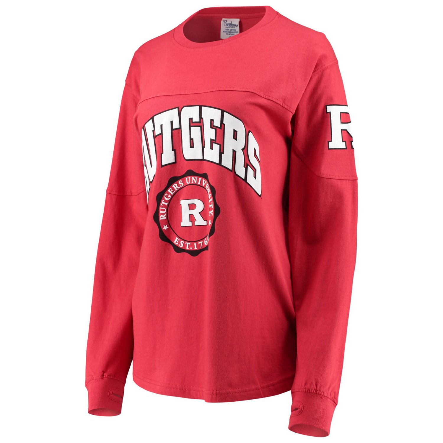 Pressbox Rutgers Knights Edith Long Sleeve T-Shirt - view number 2