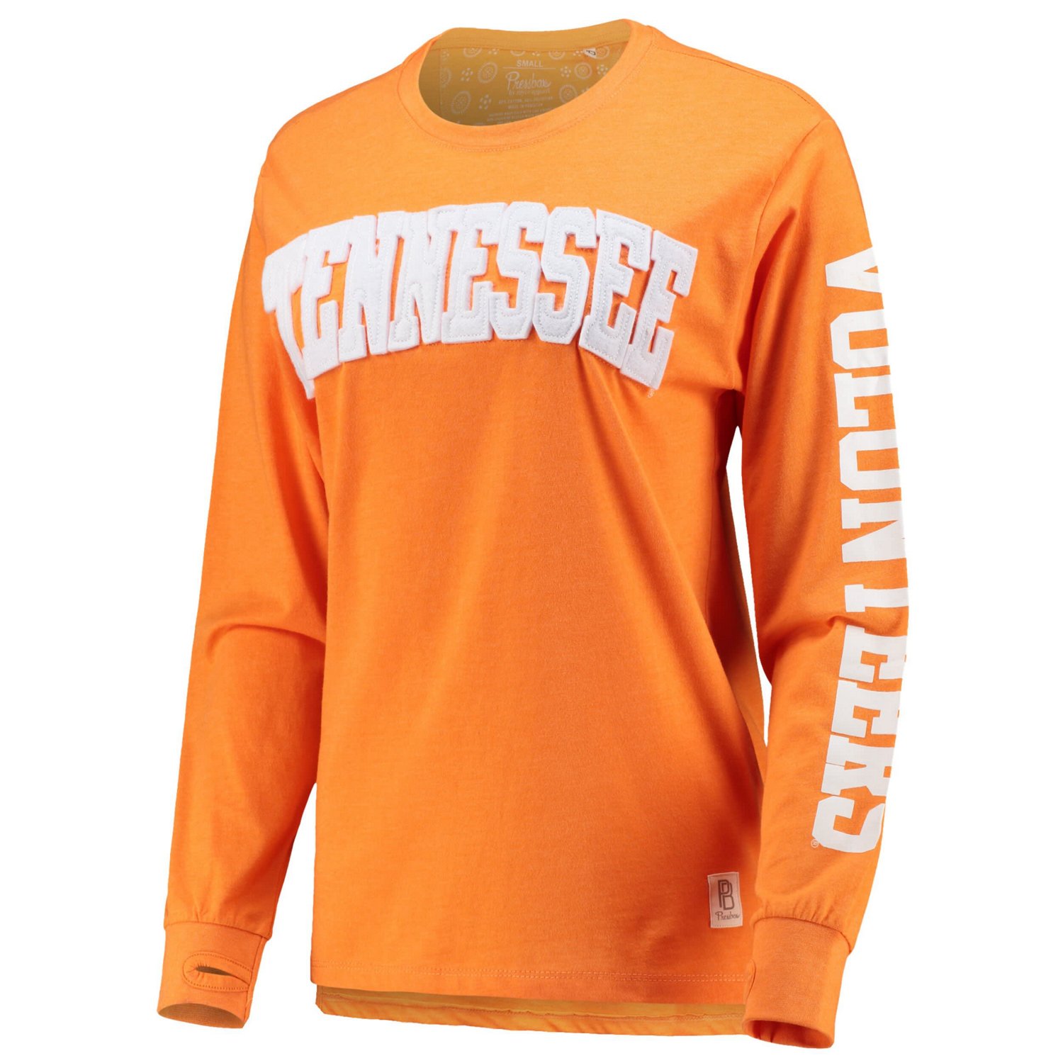 Pressbox Tennessee Tennessee Volunteers Two-Hit Canyon Long Sleeve T-Shirt - view number 2