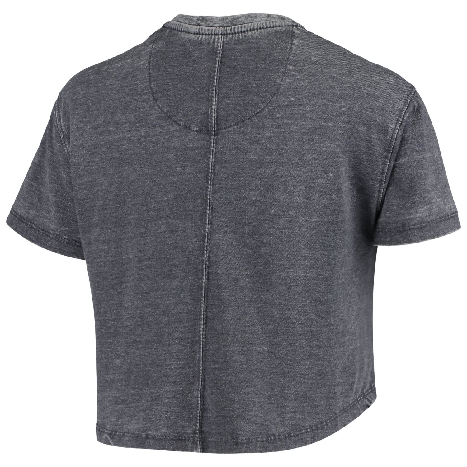 Pressbox West Virginia Mountaineers Edith Vintage Burnout Crop T-Shirt - view number 3