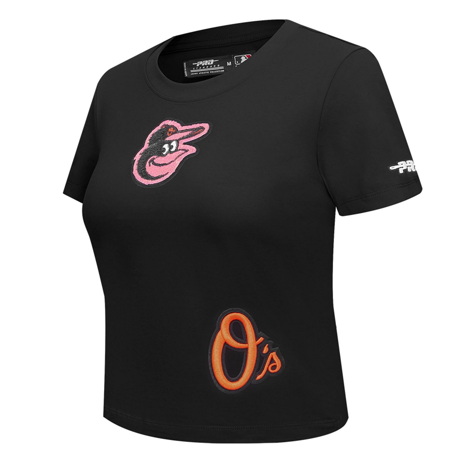 Pro Standard Baltimore Orioles Game Day Classics Baby Doll Cropped T-Shirt                                                       - view number 2