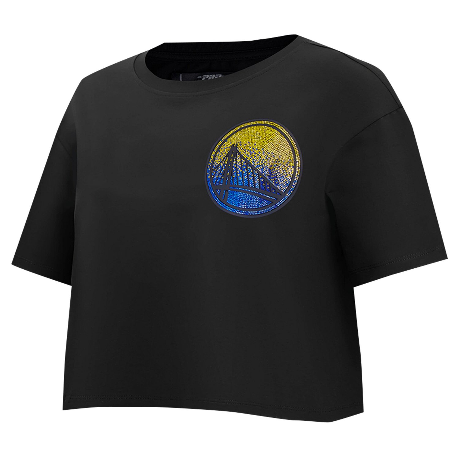 Pro Standard Golden State Warriors Jewels Boxy Cropped T-Shirt - view number 2