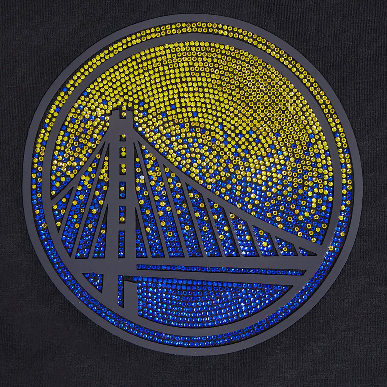 Pro Standard Golden State Warriors Jewels Boxy Cropped T-Shirt - view number 4