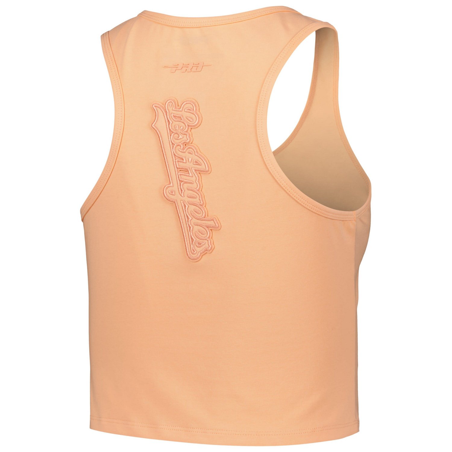 Pro Standard Los Angeles Dodgers Neutral Fitted Racerback Tank Top                                                               - view number 3