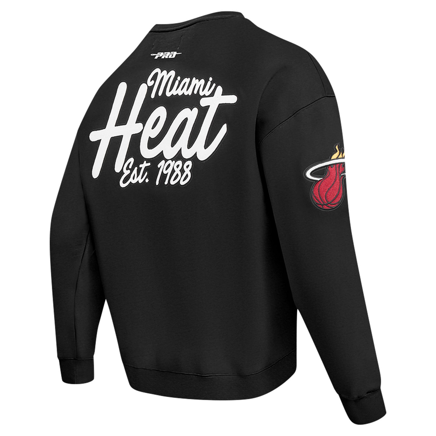 Pro Standard Miami Heat Paint the City Drop Shoulder Sweatshirt                                                                  - view number 3