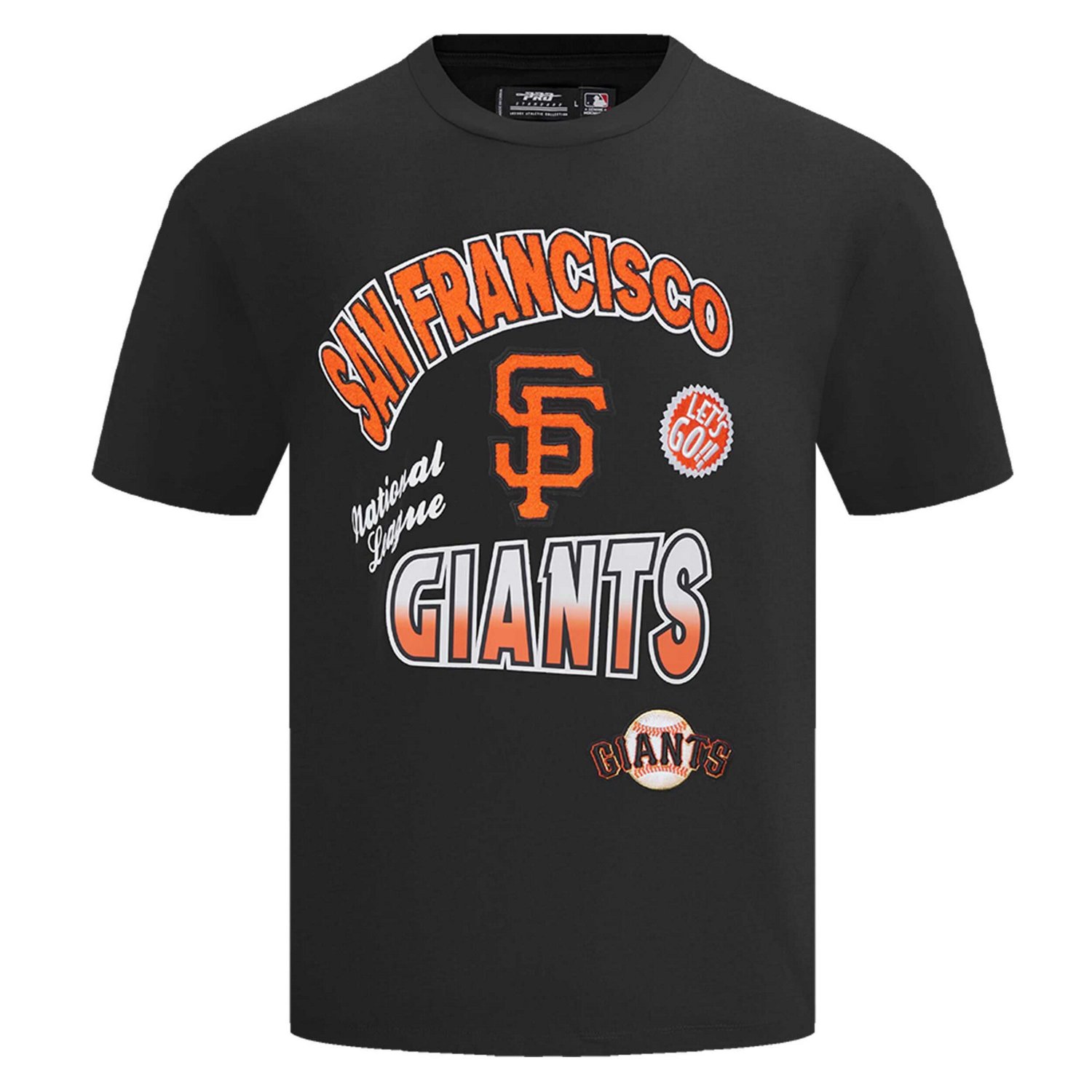 Pro Standard San Francisco Giants Turn It Up Dropped Shoulder T-Shirt - view number 3