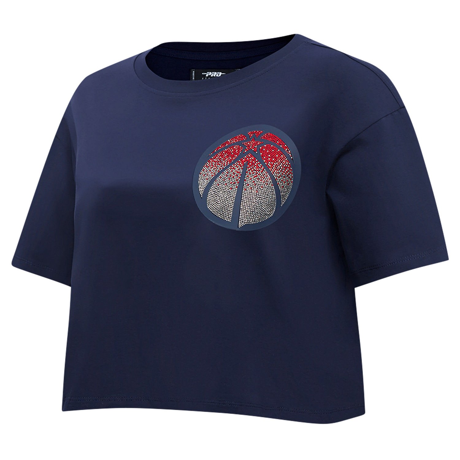 Pro Standard Washington Wizards Jewels Boxy Cropped T-Shirt                                                                      - view number 2