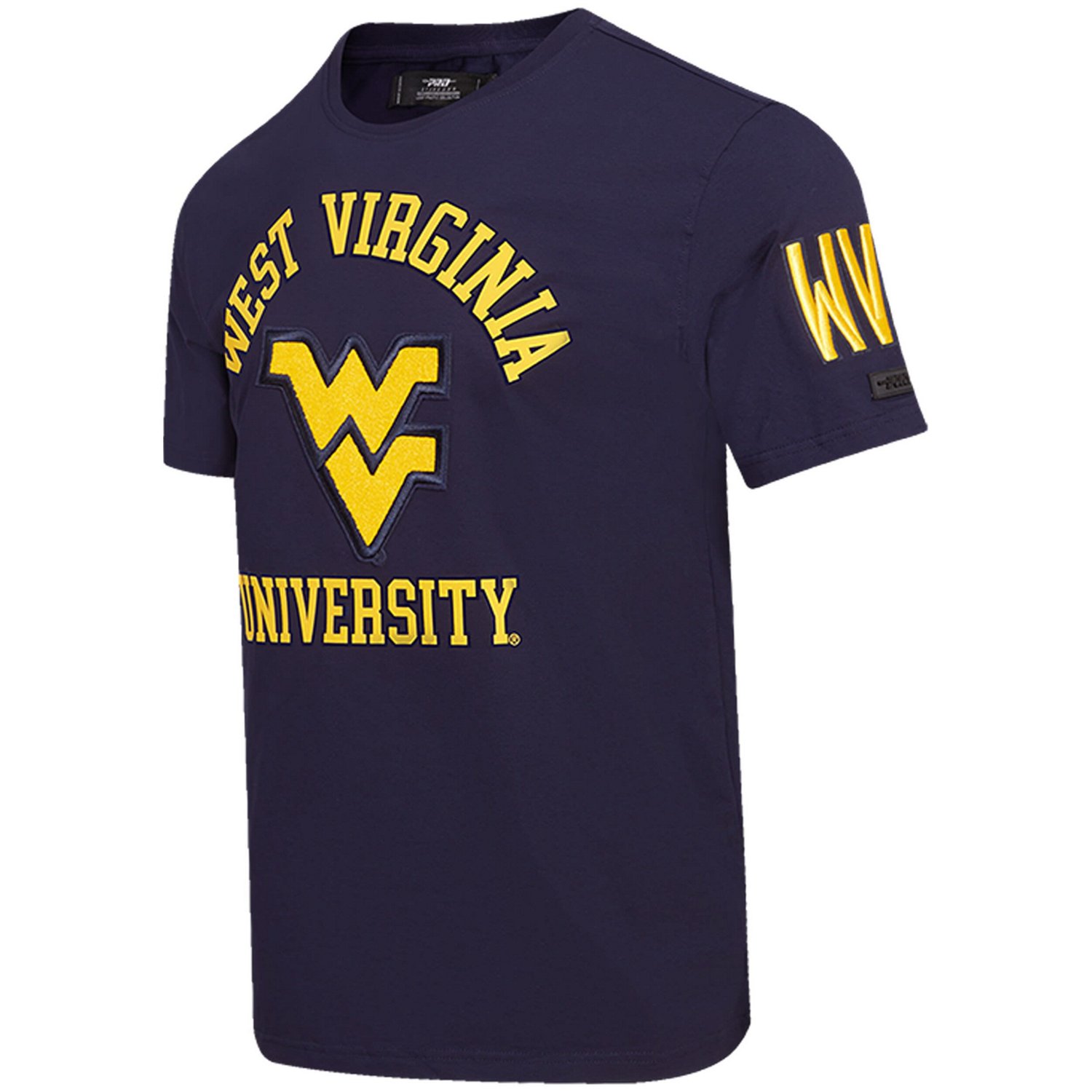 Pro Standard West Virginia Mountaineers Classic Stacked Logo T-Shirt - view number 2
