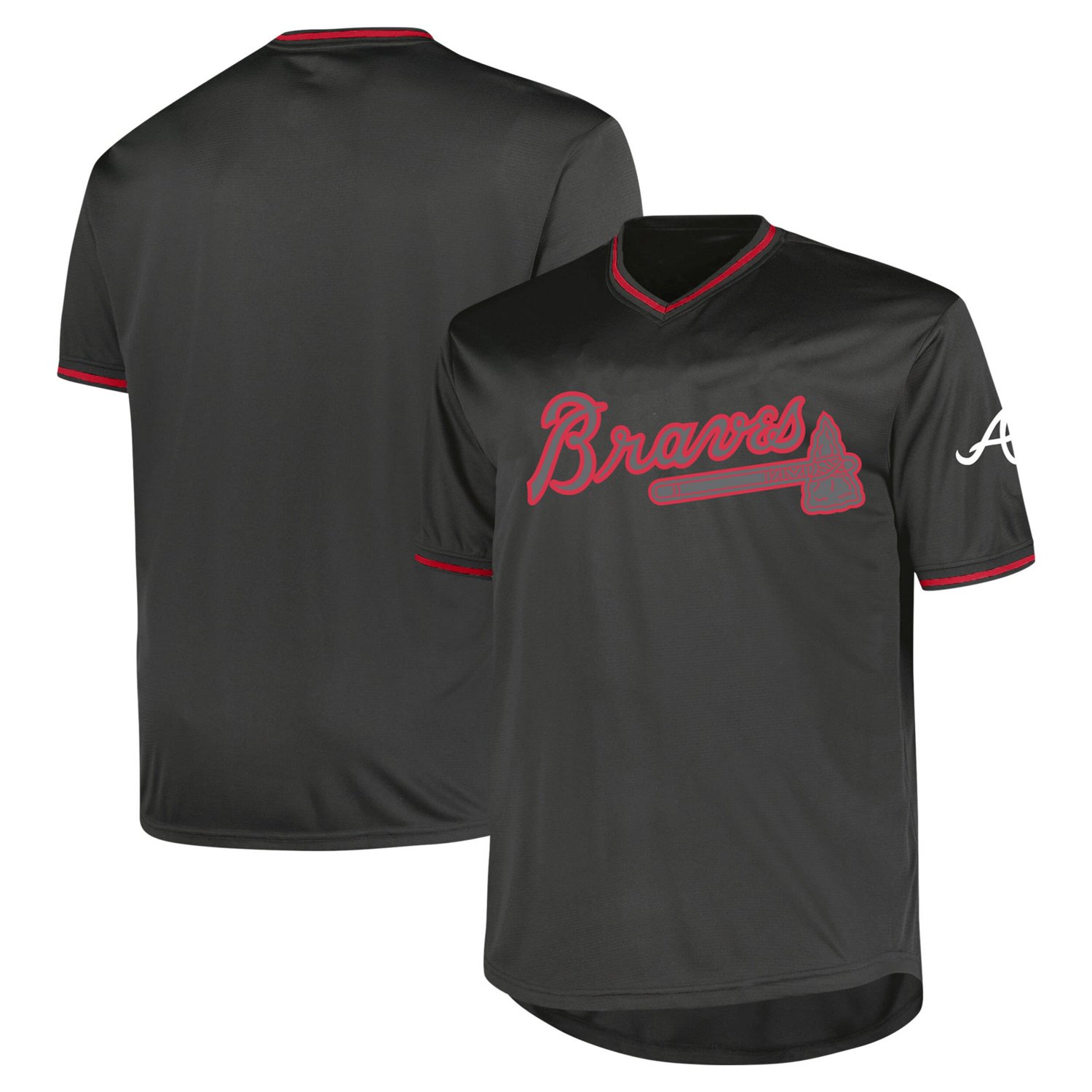 Profile Atlanta Braves Big  Tall Pop Fashion Jersey - view number 1