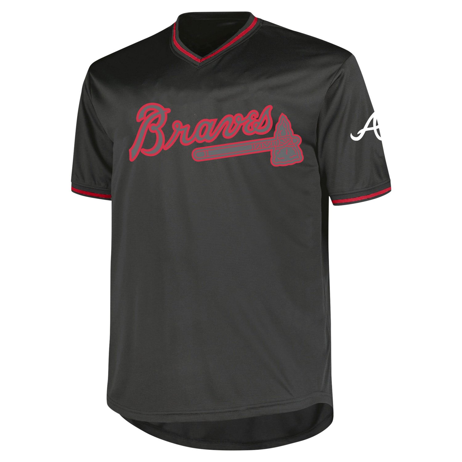 Profile Atlanta Braves Big  Tall Pop Fashion Jersey - view number 2