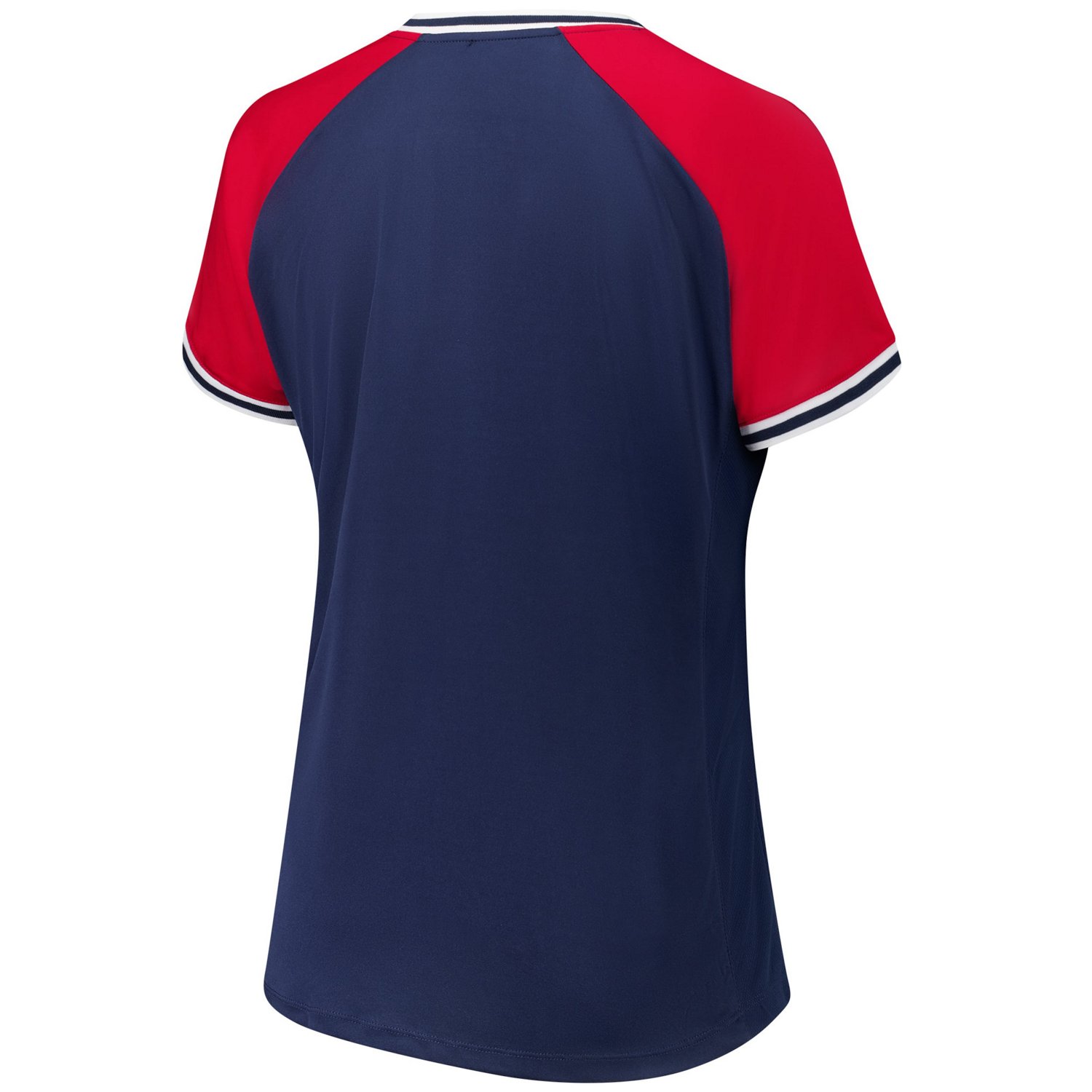 Profile Atlanta Braves Plus Size Crossover V-Neck T-Shirt                                                                        - view number 3